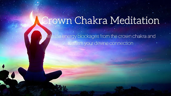 Crown chakra meditation
